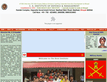 Tablet Screenshot of csdefence.org